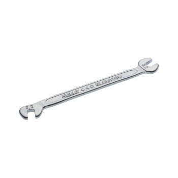 HAZET 440-3.2 Small double open ended spanner, size 3.2 mm