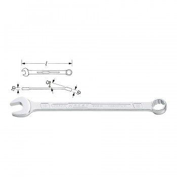 HAZET 600NA-3/8 Combination wrench, size 3/8