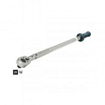 HAZET 6143-1CT Torque wrench, 100 - 400 Nm, 20.0 mm - 3/4