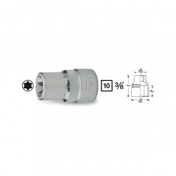 HAZET TORX®-Socket 880-E, size E5 - E14