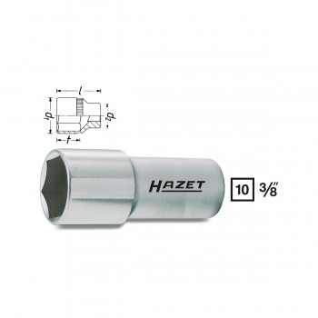 HAZET 880MgT Zündkerzen-Steckschlüssel-Einsatz, sw 20.8 mm