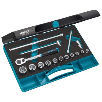 HAZET 880N-1 Socket set 880N, 16pcs.