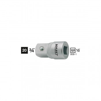 HAZET 958-1 Adapter, 50.0 mm