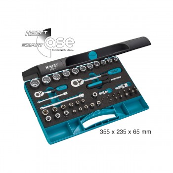 HAZET 882-1 Socket set 882, 46pcs.