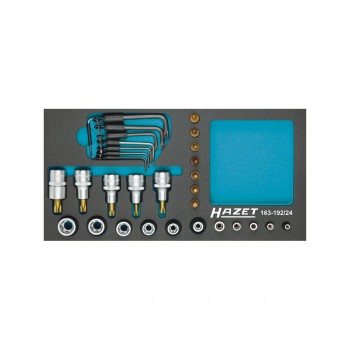 HAZET 163-192/24 TORX®-Socket set, 24pcs.