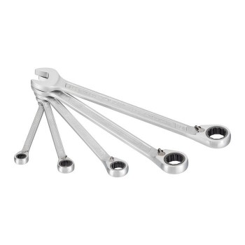 HAZET Ratcheting combination wrench set 606/5