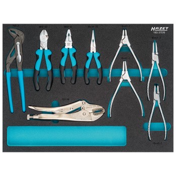 HAZET 163-370/9 Pliers set, 9pcs.