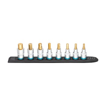 HAZET SmartRail 986-SR/8 Screwdriver Socket Set, 8pcs