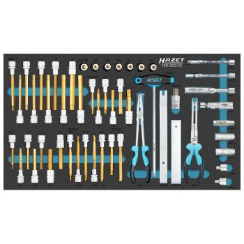 HAZET 163-603/52 Screwdriver Socket Set, 52pcs