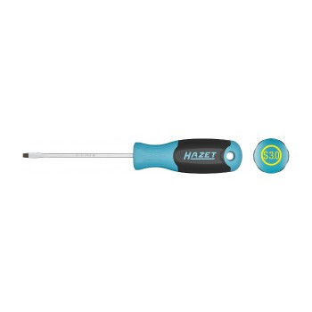 HAZET 811-30 Screwdriver SL, 0.5 x 3.0 x 80 mm