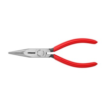 KNIPEX 25 01 160 SB Flachrundzange mit Schneide, 160 mm