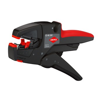 KNIPEX 12 40 200 Self-Adjusting Insulation Stripper, 200 mm