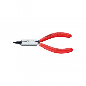 KNIPEX 19 01 130 Round Nose Pliers with cutting edge, 130 mm