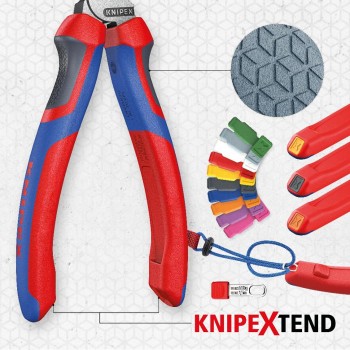 KNIPEX 74 02 200 High Leverage Diagonal Cutter, 200 mm