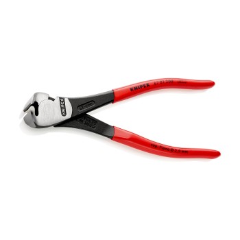 KNIPEX 67 01 200 High Leverage End Cutting Nipper, 200 mm