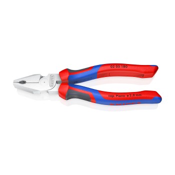 KNIPEX 02 05 180 High Leverage Combination Pliers, 180 mm