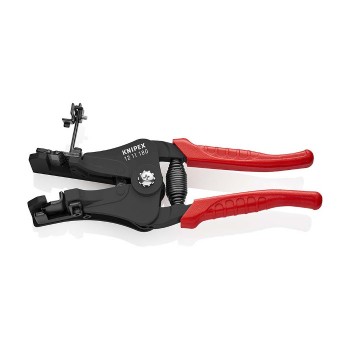 KNIPEX 12 11 180 Insulation Stripper with adapted blades, 180 mm