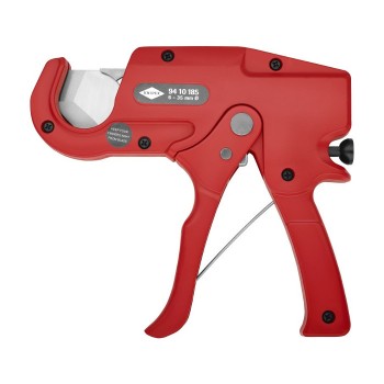 KNIPEX 94 10 185 Pipe Cutter for plastic pipes, 185 mm