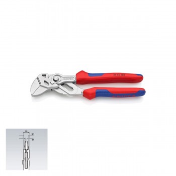 KNIPEX 86 05 180 Pliers wrench, 180.0 mm