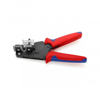 KNIPEX 12 12 06 Precision insulation stripper with adapted blades, 195mm