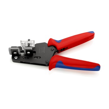 KNIPEX 12 12 13 Präzisions-Abisolierzange mit Formmessern, 195 mm