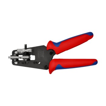 KNIPEX 12 12 13 Präzisions-Abisolierzange mit Formmessern, 195 mm
