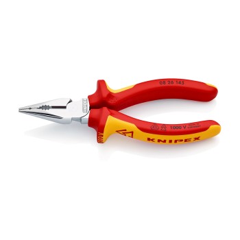 KNIPEX 08 26 145 VDE Needle-Nose Pliers, 145 mm