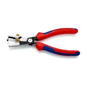 KNIPEX 13 62 180 Abisolierzange mit Abisolierfunktion, 180 mm