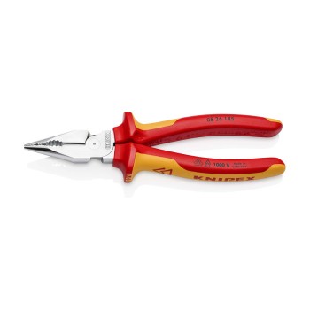 KNIPEX 08 26 185 SB Spitzkombizange, 185 mm