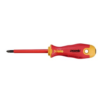 Felo 41420390 VDE Screwdriver PH 414, size. PH2 x 100 mm