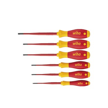 WIHA 41245 TORX®-Schraubendreher-Satz SoftFinish® electric slimFix, 6tlg.