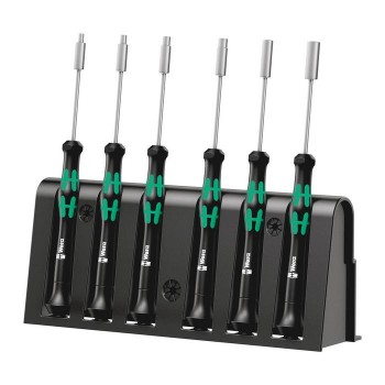 Wera 2069/6 Elektroniker-Schraubendrehersatz + Rack (05118158001)