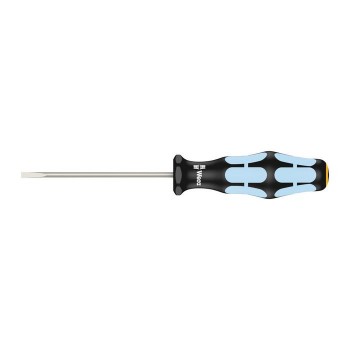 Wera Stainless Screwdriver Slotted 3335, 0.5 x 3.0 - 1.0 x 5.5 mm