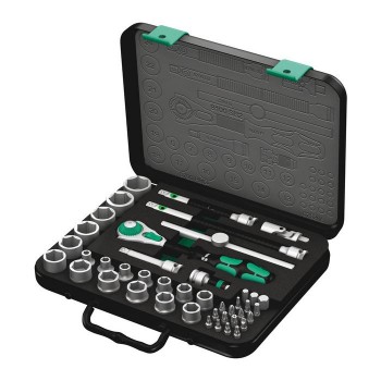Wera 05003594001 Zyklop Speed-Socket set 8100 SB 2, 43pcs.