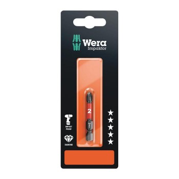 Wera 851/4 IMP DC SB Impaktor Bits (05073956001)