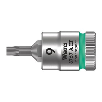 Wera 05003361001 TORX®-Zyklop Bitnuss  8767 A HF 1/4in., Gr. TX 9