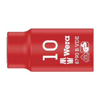 Wera 8790 B VDE Zyklop 3/8" socket, insulated (05004954001)