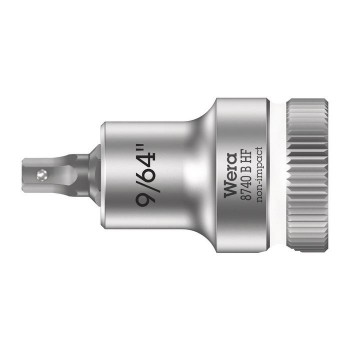 Wera 8740 B HF Zyklop Bitnuss mit 3/8"-Antrieb, mit Haltefunktion für Innensechskantschrauben (05003082001)