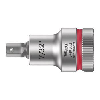 Wera 8740 B HF Zyklop Bitnuss mit 3/8"-Antrieb, mit Haltefunktion für Innensechskantschrauben (05003087001)