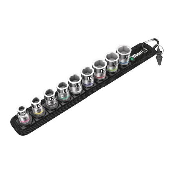Wera Belt B 1 Zyklop socket set with holding function, 3/8" drive (05003970001)