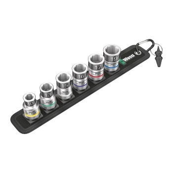 Wera Belt C 1 Zyklop socket set with holding function, 1/2" drive (05003995001)