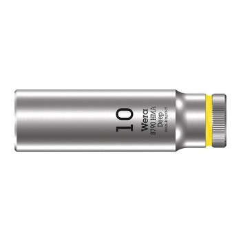 Wera 05004707001 6point socket long 8790 HMA Deep, size 10 mm