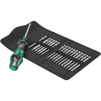 Wera 05057483001 Bit Set KK Turbo Imperial 1, 19pcs