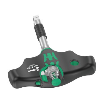 Wera 05023460001 T-handle Screwdriver 411 A RA, 1/4 in