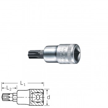 Stahlwille Schraubendrehereinsatz 54CV, Gr. M5 - M16