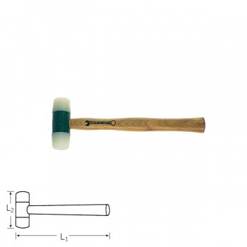 Stahlwille Nylon hammer 10956, ø 27 - 60 mm
