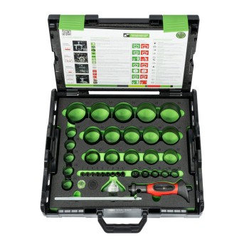 KUKKO 326-360 Ring Punch Tool Set, 38pcs