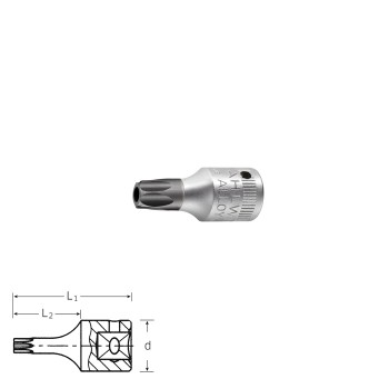 Stahlwille TORX®-Schraubendrehereinsätze 44 KTXB, Gr. T8 - T40