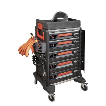 Wiha Workshop trolley set eMobility 113-pcs.  (44423)