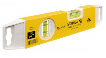 STABILA 02199 MP70T Type 70 T spirit level, 25 cm